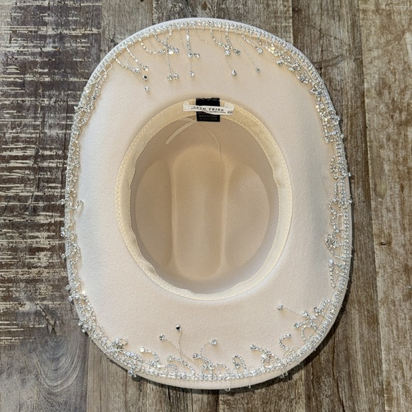 Rhinestone fringe cowgirl hat - Picture 3 of 8